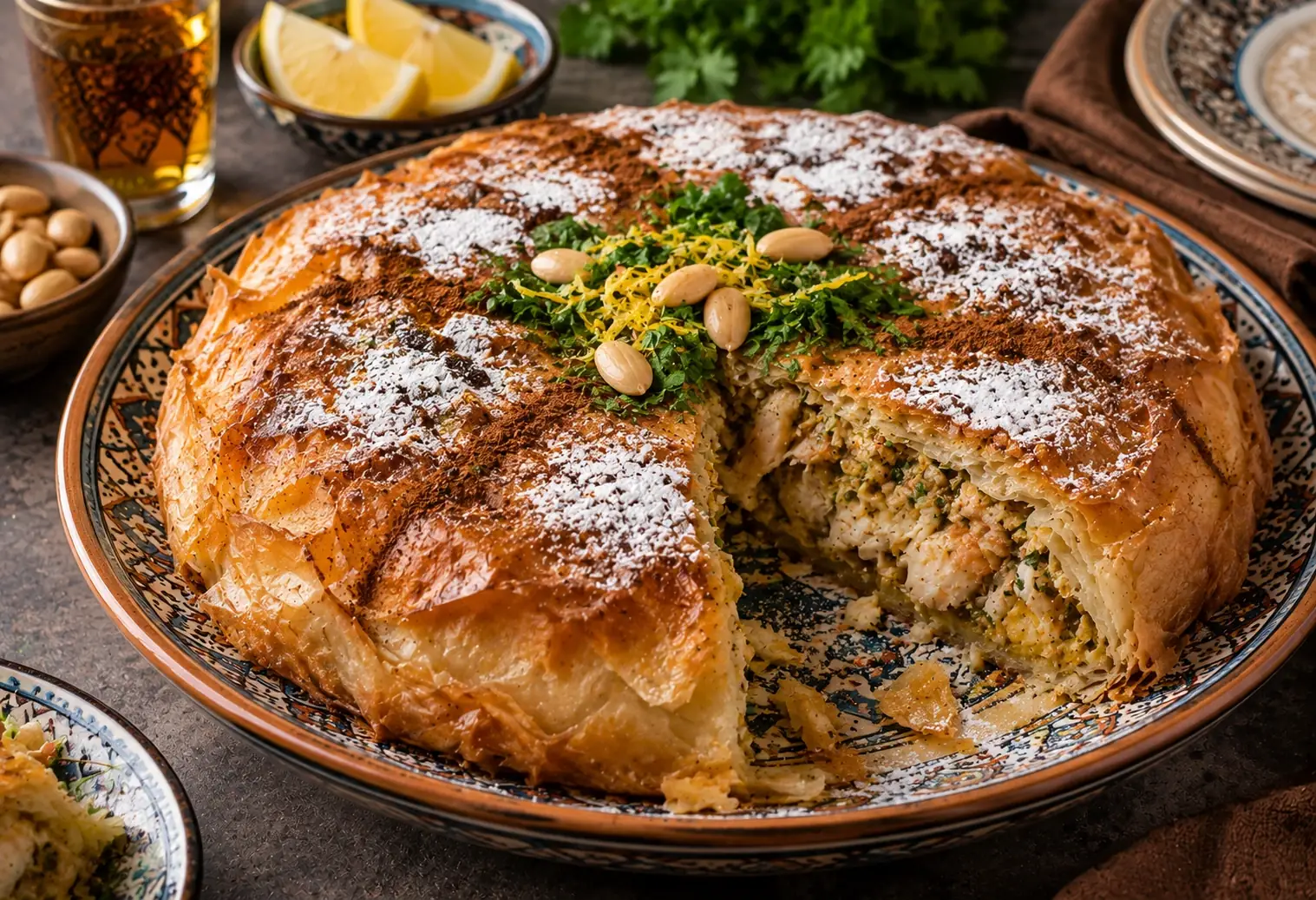 Pastilla au poisson