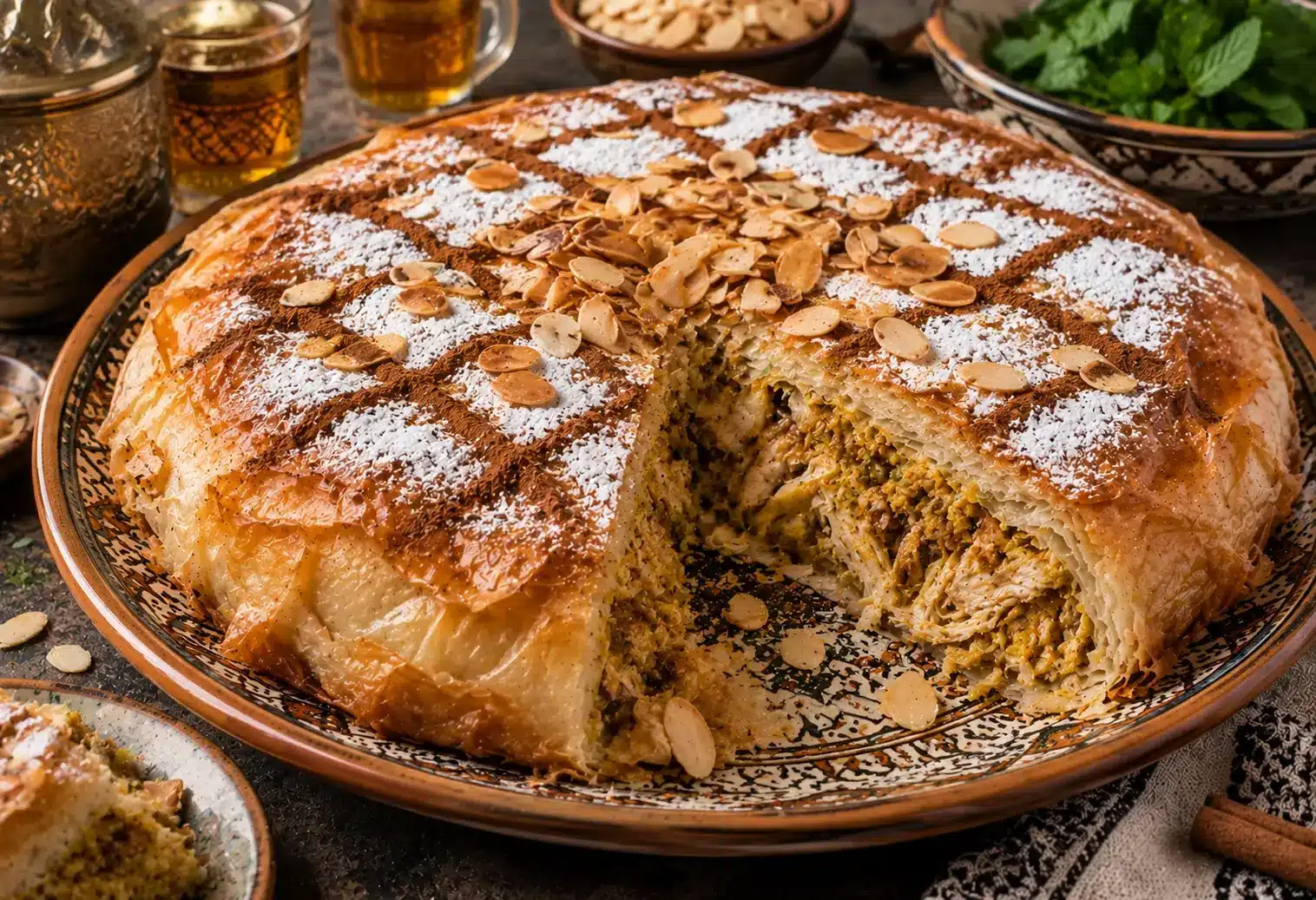 Pastilla au poulet